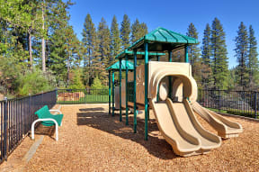 our apartments have a playground for your little ones