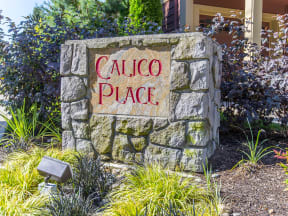 Calico Place monument