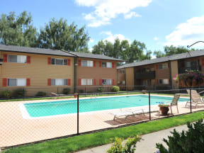 Hood Village Apartments pool
