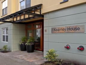 Kearney House Exterior Entry