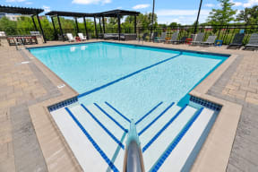 take a dip in our resort style pool at TRIO @ Southbridge apartments