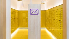 Delivery Lockers at 28Grand, Michigan