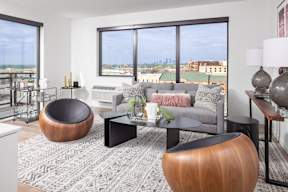 2 Bedroom Floor Plan Living Area