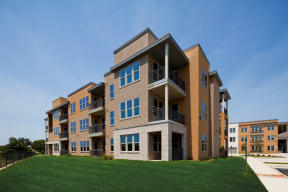 Building Exterior at The Landings at Brooks City-Base, Texas