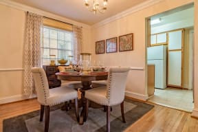 Malvern Manor dining room