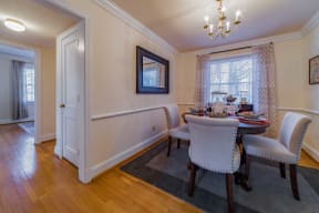 Malvern Manor dining room