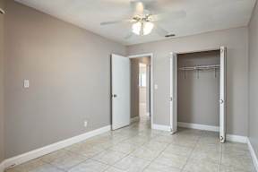 Bedroom with Closet