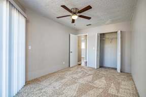 Carpeted Bedroom