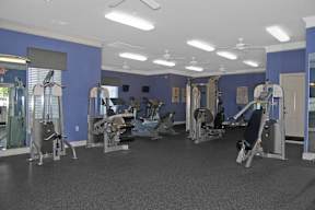 gym with equipment at Palmera, Columbia, South Carolina