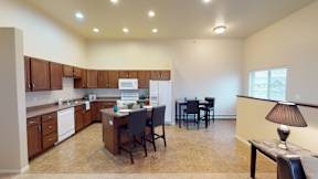 kitchen, dining