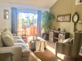 Great living space at The Oaks Apartments, Upland