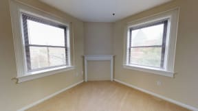 Plenty of Natural Lighting and Faux Fireplaces in Select Homes  at The Mount Royal, Maryland
