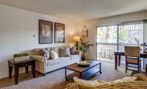 Shasta Lane Apartments Furnished Apartment Living Room