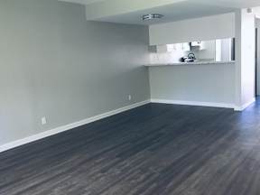 Kitchen View From Living Room at Wilbur Oaks Apartments, Thousand Oaks, 91360