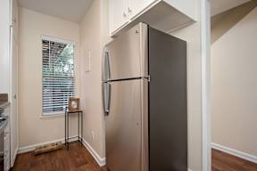Fridge In Kitchen at Wilbur Oaks Apartments, California, 91360
