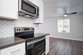 Eat-In Kitchen at Los Robles Apartments, Pasadena