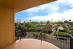 Sky View From Balcony at Los Robles Apartments, Pasadena, CA
