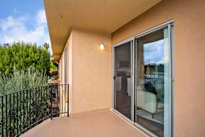 Green View From Patio at Los Robles Apartments, Pasadena, 91101
