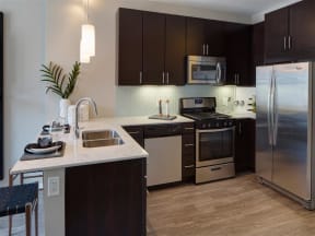 Spacious Kitchen with Pantry Cabinet at Catalyst, Chicago, IL,60661