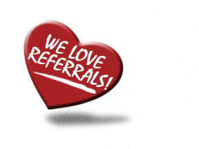 We Love Referrals banner image