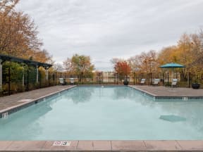 Pool With Sunning Deck at Edgewater Apartments, Idaho, 83703