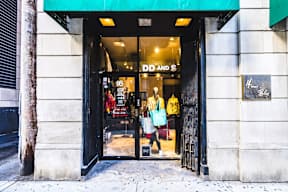 Fur Shop and Cleaners at 14 West Elm Apartments, Chicago