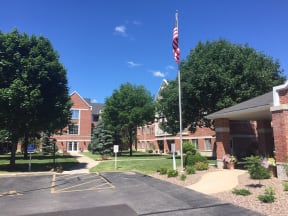 Reserved Parking Area at Nicolet Highlands Apartments 55+, DePere, WI,54115