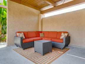 SpringTree Apartments Lifestyle - Outdoor Lounge Area