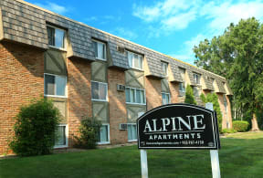 Alpine Apartments Exterior, Forest Lake, Minnesota