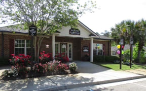 Lush Landscaping and neat sidewalks
