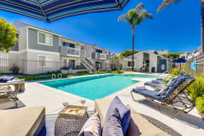 Newport Seacrest Apartments Lifestyle - Pool Deck & Pool