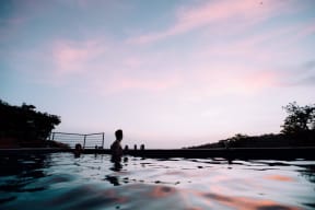 Starlight Infinity Pool at Sunset