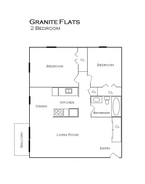 Granite Flats floorplan