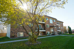 Spring Lake Park Apartments Exterior, Fridley, Minnesota