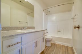 Harbor Cliff Apartments Empty Apartment Bathroom