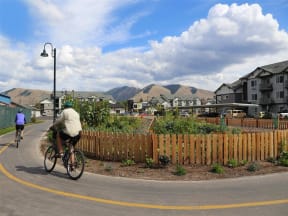 Bike Trail at Corso Apartments, Missoula, MT, 59801