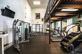 athletic center in apartments near the domain