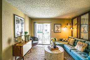 livingroom in apartments near the domain