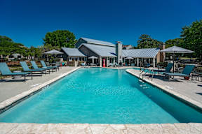 resident pool in north austin apartments
