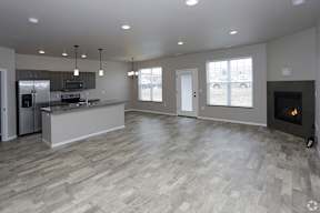 interior of town home, cascades, row home