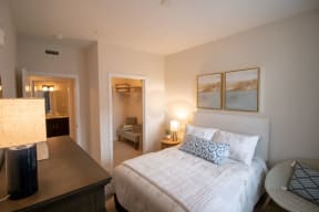 Many floorplans at Penstock Quarter feature walk in closets with ample storage.