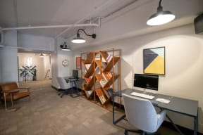 Penstock Quarter apartments in Henrico VA features a Business Center equipped with computers and a printer for resident use.