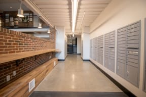 Penstock Quarter includes both a Mail Room and Amazon Hub package locker system that are available 24/7 for easy package pick up.