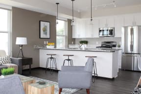 White Cabinetry at The Shoreham, Minnesota, 55416