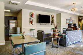 Resident Lounge Parkside Commons Apartments Chelsea, MA