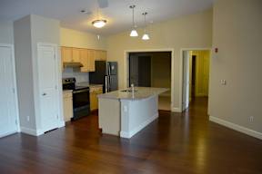 Living Area at Parkside Commons Apartments Chelsea, MA