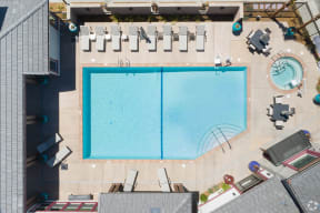 Aerial Pool View | The Village at Vintage in American Canyon, CA 94503