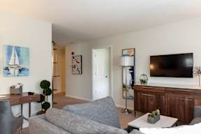 the ledges living room