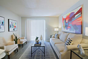 Living room area at Summers Point Apartments, Glendale, AZ, 85301