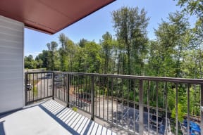 Private Balcony at Avaya Ridge Apartments, Washington, 98055